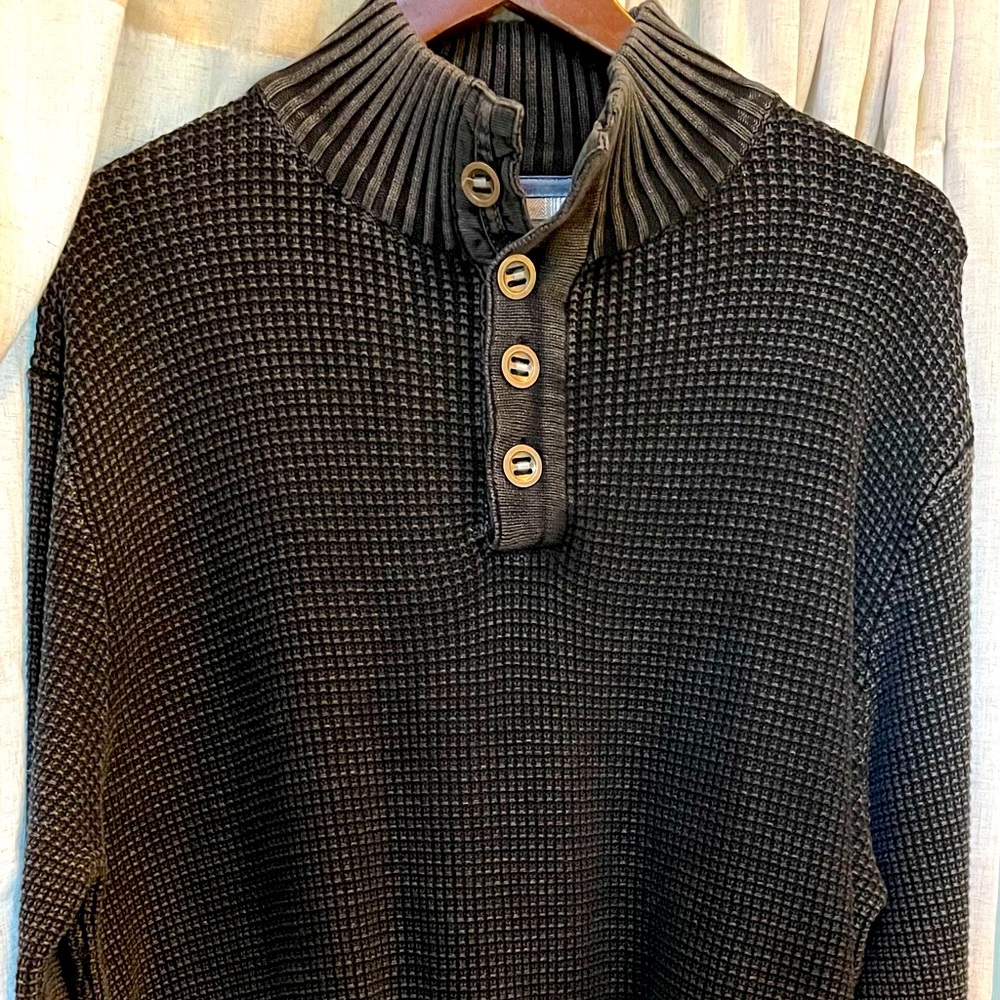 Bob Timberlake Waffle Sweater